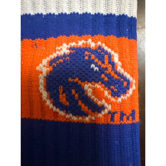 Boise State premium knit crew sock NCAA stride line medium/large eight, 12, 10.5 - Picture 2 of 7